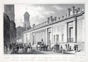 Façade Est de la Banque d